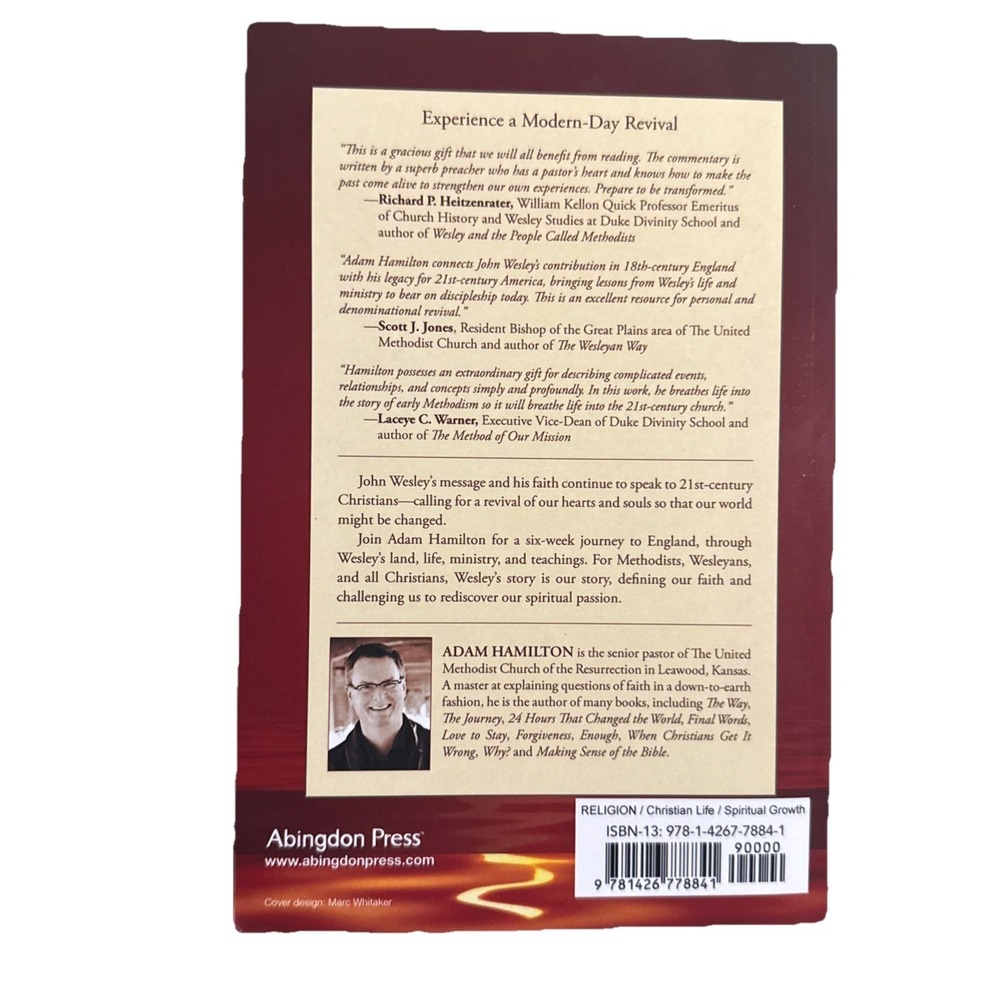 Revival: Faith as Wesley Lived It - paperback Hamilton, Adam EUC - Picture 2 of 4